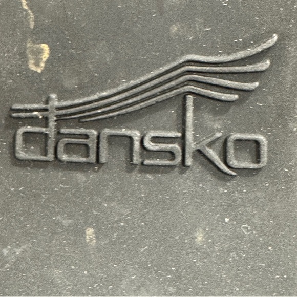 Sz. 36 Dansko Olivia black/gold snake print loafers, comfort, walking, slip-on - Picture 11 of 13